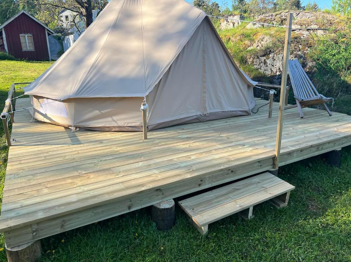 Hommen Gard Glamping Hotell Risør Eksteriør bilde
