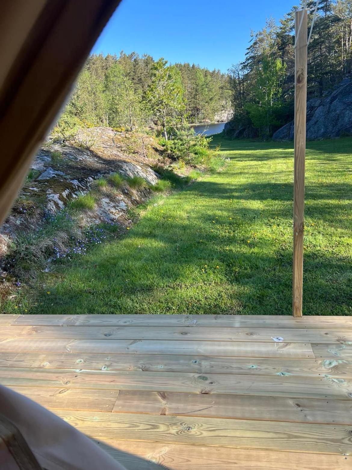 Hommen Gard Glamping Hotell Risør Eksteriør bilde