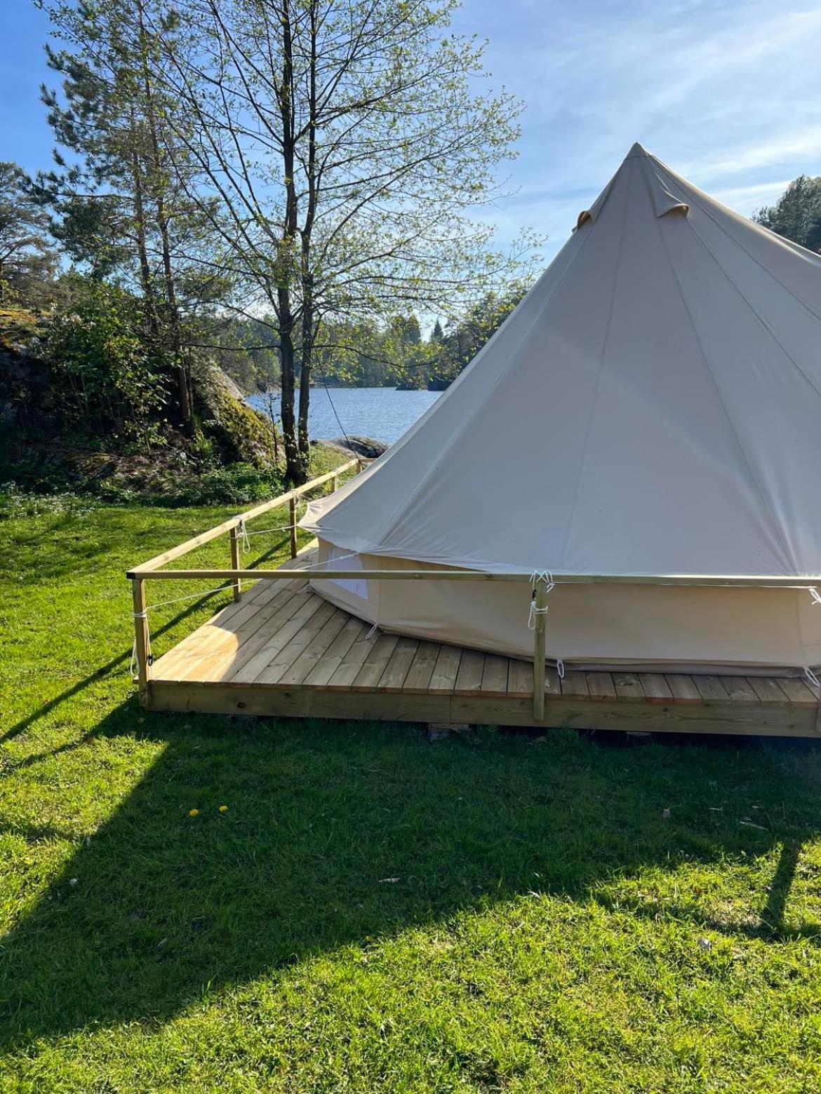 Hommen Gard Glamping Hotell Risør Eksteriør bilde